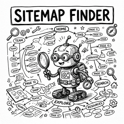 Sitemap Finder illustration