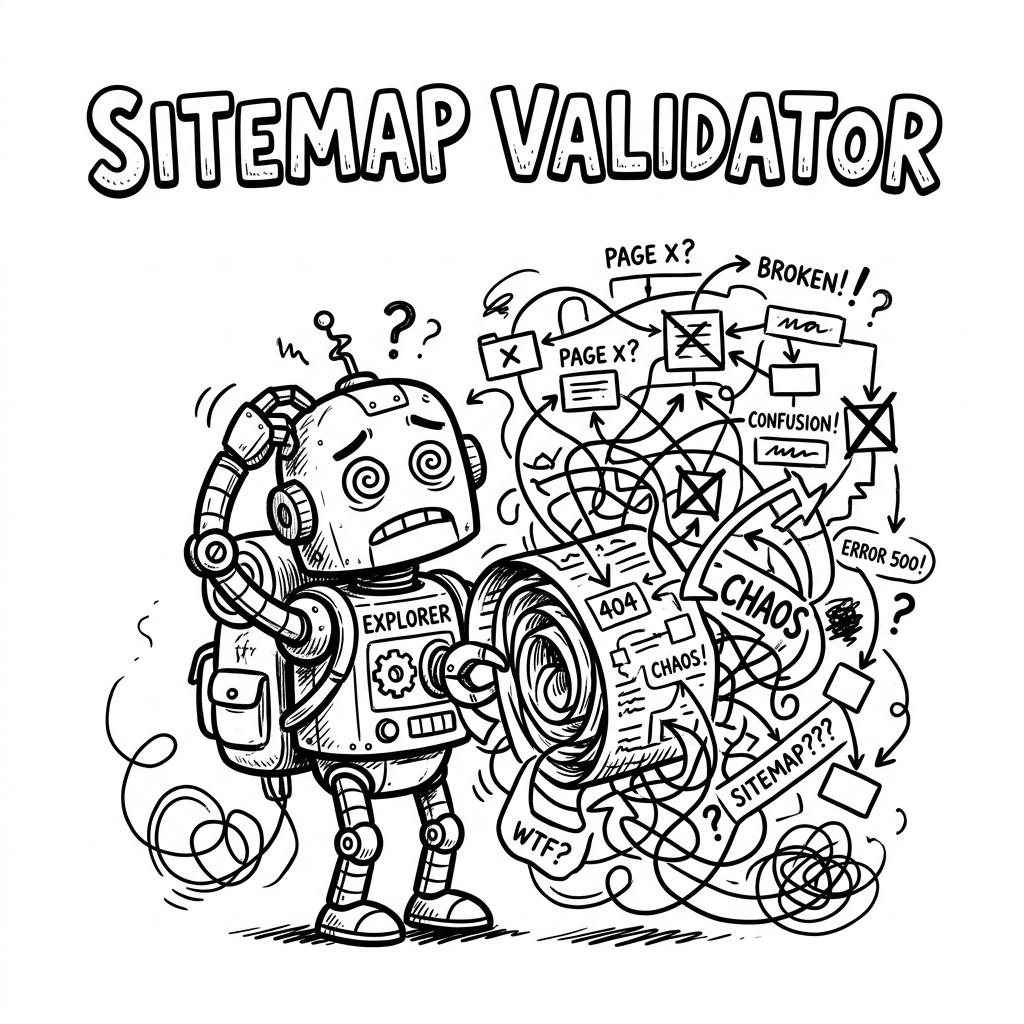 Sitemap Validator illustration